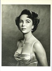 Elizabeth Taylor Art Print Card Photo By Philippe Halsman Fotofolio 4”x6”