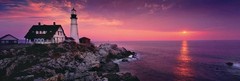 Peter Lik «Guardian of the Cliffs » 1.5M Portland Maine Lighthouse Picture