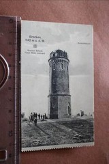 alte kleine Karte – Aussichtsturm auf dem Brocken – 1910-1930 ?