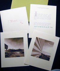 2005 FRICK BYERS PHOTOGRAPHIC HOLIDAY GREETINGS SIGNED INSCRIBED