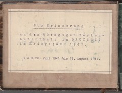 Photo Album Travel Holidays in Droyßig Zeist’er Forst and Surroundings 1941