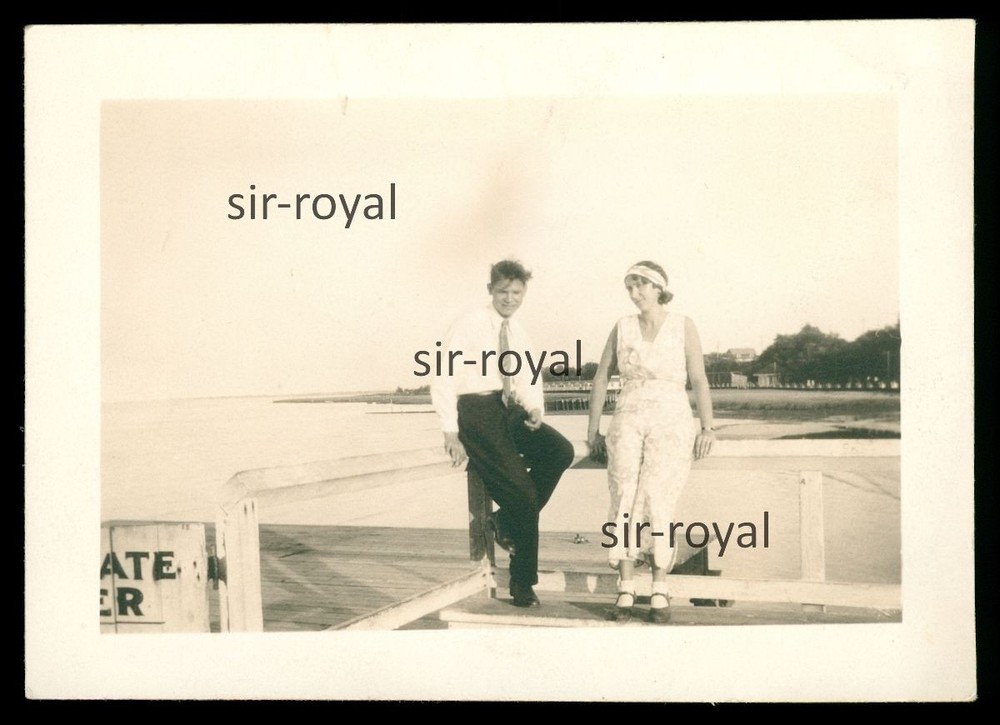 Laurence Harbor Circa 1930 – New Jersey USA – Photo 10x7cm