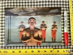 Steve McCurry 3D photograph Lenticular print National Geographic meditation art