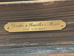 Don Schimmel Signed Fine Art Photograph Under a Rustler’s Moon Western Framed