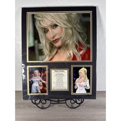 Dolly Parton Photos Matted Cardboard Collectable 16″x20″ (Non-Framed)