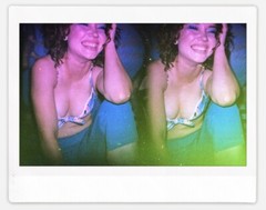 Art model Cheyanne Instax Wide Instant Film Print