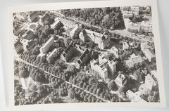 Vintage Aerial Photo Of Paris University City 9x12cm 1970 Roger Morin