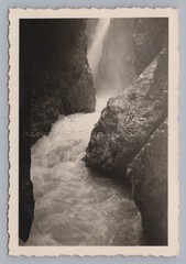 Mittenwald 1953 – Leutaschklamm – Old Photo 1950s