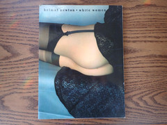 Vintage Helmut Newton – White Women photography art book.