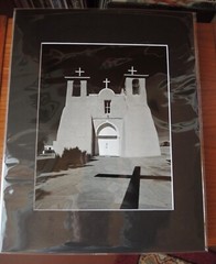 Fine Art Darkroom Print from «San Francisco de Asis Mission Church», Taos, NM