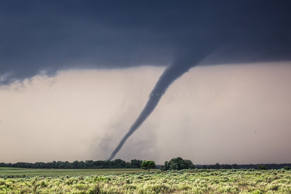 Tornado Photography Print: Oklahoma, Twister, Storm, Weather, Picture, Photo
