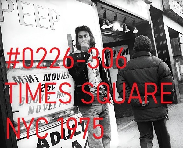 VINTAGE MALE PORTRAIT #0226-306 -times square nyc 1975 -freeShipping in the usa