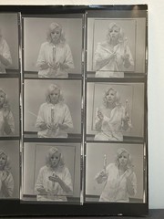 NEWLY FOUND Hendrickson PHOTO Contact Sheet Proof & Negatives MARILYN LOOK-ALIKE