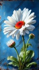 5 Flowers – Digital Image Picture Phone Background AI Art, 5 images