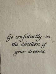 JANE LESTER 8/50 “ Go Confidently In The Direction Of Your Dreams” 1981. Framed