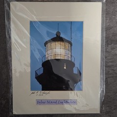 John C. Wilson Jr. Signed Limited Edition Tybee Island Lighthouse Photograph