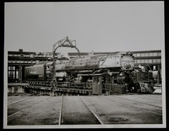 Union Pacific Steam Engine X4022 Locomotive 8×10 Photograph Vtg 50s Railway