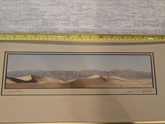 Louis J. Spear Original Panoramic «Death Valley» Photograph – Framed 20″ x 8″