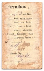 Photograph Hermann Brauner, Patschkau, Wallstrasse 123, portrait of a man