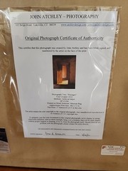 John Atchley Signed Color Photograph «PASSAGES»