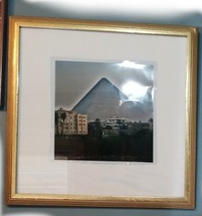 Ancient and Modern Egypt, 9 x 9 in, art photography by Melanie Gonzalez, 2009