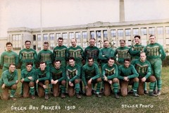 1928 Green Bay Packers-team-color 8×10 Colorized Print-FREE SHIPPING