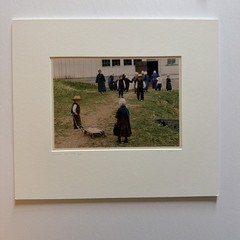 Bill Coleman Signed Amish No 590 AP Artist Proof ORIG Photograph Children Barn