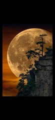 Peter Lik «Moonlit Dreams” Moon – Epic – 12 Foot Picture with COA