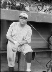 Babe Ruth Photograph – Vintage Photo from 1921