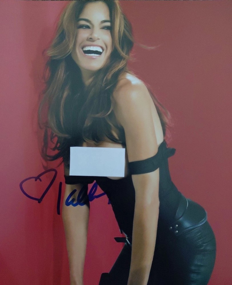 Kelly Bensimon Playboy Playmate Glamour Model Hand Signed 8X10 Autograph COA