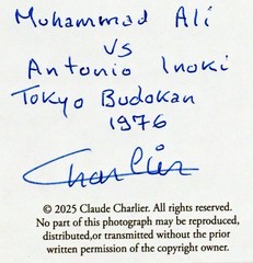 Muhammad Ali vs Antonio Inoki in Tokyo – Original photograph archive of Charlier