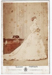Charlotte Wolter Actress Theater Vienna Szekely Portrait Photo 1875