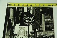 1969 Theater Marquee Large Format Photo Midnight Cowboy Downtown Pittsburgh Art