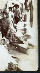 Larger size C. B. WAITE photo , Mexican women washing clothes, Mexico, rare, , V