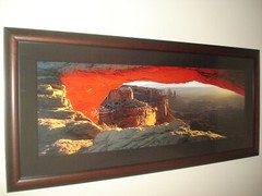Peter Lik – Echoes of Silence  AP#11/45 – Burgandy Burl wood Frame 2 Meter w/COA