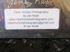 Clear Horizon Photography by Jan Noah «Jemez River» Matted Photo 11 X 14 Signed
