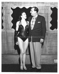 Korea 1957 Dance Team Margaret & Maurice Perform Officers Club SAC Photo Reprint