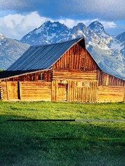 Rodney Lough Jr «Go West Young Man» Giclée Grand Teton National Park Wyoming