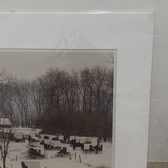 VTG Signed Number184/500 Bill Coleman Photograph AMISH No. 310 January’s Wedding