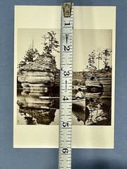 Wisconsin River Dells 1889 Art Print Card Photo Hamilton Bennett Fotofolio 4”x6”