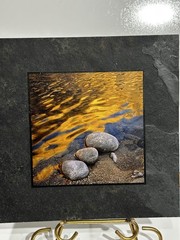 SLATE PICS Stones & River, Poudre River, Colorado By David L.Clack Photography
