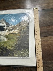 Photo Don Harmon Signed ‘Mount Assiniboine’ Photograph (11”x14”) 14”T 16”W