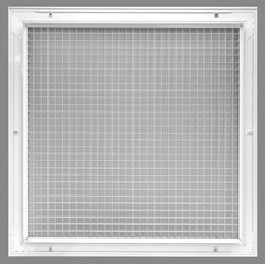 10″ x 12″ or 12″ x 10″ Cube Core Eggcrate Return Air Grille – Aluminum Rust P…