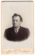 Photograph Max Jung, Lichtenstein-Callnberg I. S., Schulgasse 175, Bourgeois