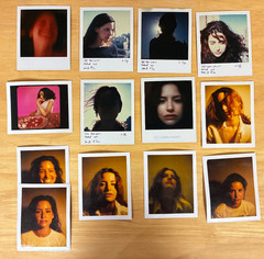1999 S Vega Model Photo Lot Contact Sheets Polaroids Daniel Kim MIKCO Fashion