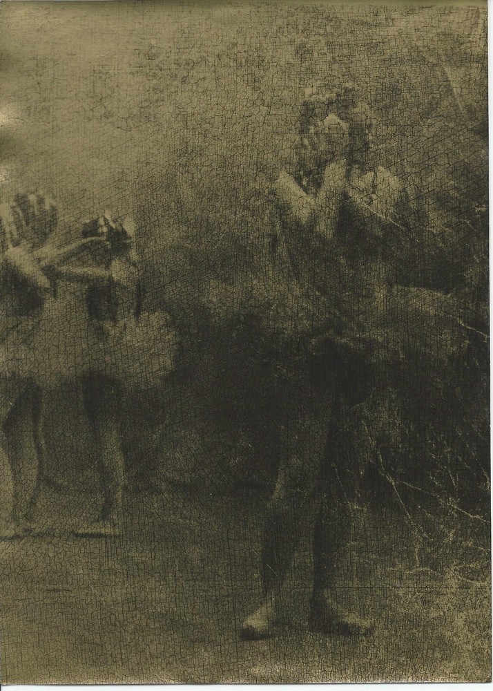 Hendrickson Orig Photo B&W BALLERINA Making Final Pre-Dance Adjustments 5 x 7″
