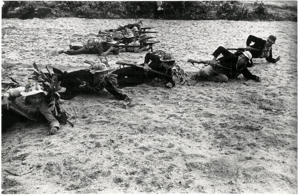 Vietnam War. Viet Kong Trained, Original Press Photo, from 1966