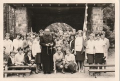 Vintage Photo Young Women Club 1962 Snapshot