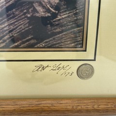 Art Gore Signed & Numbered Framed Leaf Photograph