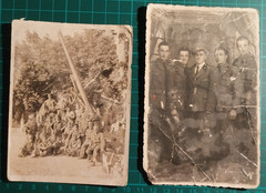 18 WW1 WW2 Mixed Soldiers Photos – Cannons ( F. 02 )